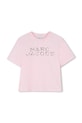 Παιδικό βαμβακερό μπλουζάκι Marc Jacobs W60746.114.150 ροζ SS26