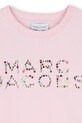 Παιδικό βαμβακερό μπλουζάκι Marc Jacobs ροζ W60746.114.150