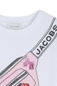 Dievča Detské bavlnené tričko Marc Jacobs W60742.86.108 biela