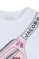Dievča Detské bavlnené tričko Marc Jacobs W60742.86.108 biela