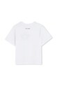 Djevojčice Dječja pamučna majica kratkih rukava Marc Jacobs W60735.102.108 bijela