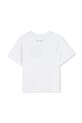 Djevojčice Dječja pamučna majica kratkih rukava Marc Jacobs W60735.102.108 bijela
