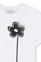 Dječja pamučna majica kratkih rukava Marc Jacobs bijela W60735.102.108
