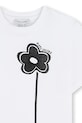 Dječja pamučna majica kratkih rukava Marc Jacobs bijela W60735.114.150