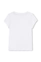 Detské bavlnené tričko HUGO G01047.102.108 biela SS26