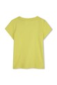 Detské bavlnené tričko HUGO G01047.114.150 žltá SS26