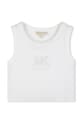 Michael Kors top za djecu od pamuka bijela R30609.156