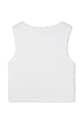 Michael Kors top za djecu od pamuka R30609.156 bijela SS26