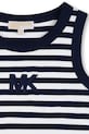 Michael Kors top za djecu od pamuka mornarsko plava R30609.156