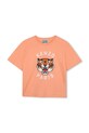 Kenzo Kids gyerek pamut póló pamut narancssárga K61804.114.150