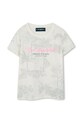 Detské tričko Karl Lagerfeld potlač béžová Z31166.86.108