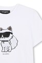 Detské tričko Karl Lagerfeld Z31153.156.162 biela