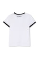 Detské tričko Karl Lagerfeld Z31154.102.108 biela SS26