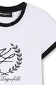 Dievča Detské tričko Karl Lagerfeld Z31154.102.108 biela
