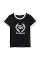 Detské tričko Karl Lagerfeld s elastanom čierna Z31154.156.162
