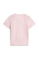 Tommy Hilfiger t-shirt dziecięcy bawełniany z elastanem KN0KN02354.PPY2 różowy SS26