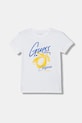 Guess t-shirt dziecięcy z elastanem biały J6GI01.K6YW4.PPY2.M