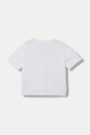Guess t-shirt dziecięcy bawełniany z elastanem J6GI05.K6YW4.PPY2.M biały SS26