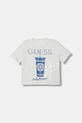 Dětské tričko Guess potisk šedá J6GI06.K6YW4.PPY2.M