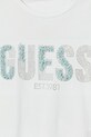 Dziewczynka Guess t-shirt dziecięcy J6GI07.K6YW4.PPY2.M niebieski