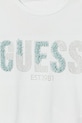 Dziewczynka Guess t-shirt dziecięcy J6GI07.K6YW4.PPY2.M niebieski