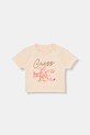 Guess t-shirt dziecięcy bawełniany pomarańczowy J6GI08.K8HM4.PPY2.M