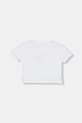 Guess t-shirt dziecięcy bawełniany z elastanem J6GI10.K6YW4.PPY2.M biały SS26
