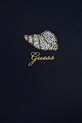 Dziewczynka Guess t-shirt dziecięcy bawełniany z elastanem J6GI10.K6YW4.PPY2.M granatowy