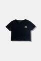 Guess t-shirt dziecięcy bawełniany z elastanem czarny J6GI10.K6YW4.PPY2.M