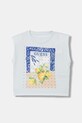 Guess top dziecięcy bawełniany niebieski J6GI12.K8HM4.PPY2.M