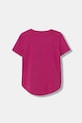 Guess t-shirt bawełniany dziecięcy J6GI13.K6YW4.PPY2.M różowy SS26