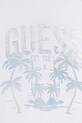 Dziewczynka Guess t-shirt dziecięcy bawełniany z elastanem J6GI14.K6YW4.PPY2.M biały