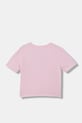 Guess T-shirt dziecięcy bawełniany z elastanem J6GI15.K6YW4.PPY2.M różowy SS26