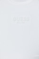 Dziewczynka Guess t-shirt basic dziecięcy bawełniany J6GI32.KBZP4.PPY2.M biały