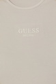 Dziewczynka Guess t-shirt basic dziecięcy bawełniany J6GI32.KBZP4.PPY2.M beżowy