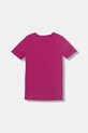 Guess t-shirt dziecięcy bawełniany z elastanem J6GI33.J1314.PPY2.M różowy SS26