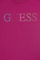 Dziewczynka Guess t-shirt dziecięcy bawełniany z elastanem J6GI33.J1314.PPY2.M różowy