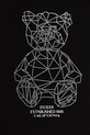 Dziewczynka Guess t-shirt dziecięcy bawełniany z elastanem J6GI41.J1314.PPY2.M czarny