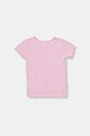 Guess t-shirt dziecięcy K6GI02.K6YW4.PPY2.M różowy SS26