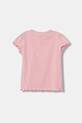 Guess t-shirt dziecięcy K6GI06.K6YW4.PPY2.M różowy SS26