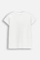 Παιδικό μπλουζάκι Coccodrillo WC6143204VGA λευκό SS26
