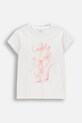 Παιδικό μπλουζάκι Coccodrillo στάμπα λευκό WC6143206VGA