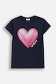 Dětské tričko Coccodrillo s elastanem námořnická modř WC6143210VGA