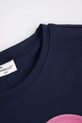 DÍVKA Dětské tričko Coccodrillo WC6143210VGA námořnická modř