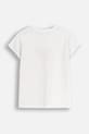 Παιδικό μπλουζάκι Coccodrillo WC6143211VGA λευκό SS26