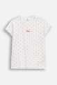Παιδικό μπλουζάκι Coccodrillo εμπριμέ λευκό WC6143215VGA