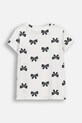 Детска тениска Coccodrillo WC6143220VGA бял SS26