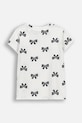 Детска тениска Coccodrillo WC6143220VGA бял SS26