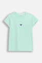 Detské tričko Coccodrillo s elastanom tyrkysová WC6143223VGA