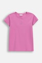 Детска тениска Coccodrillo еластичен розов WC6143225VGA